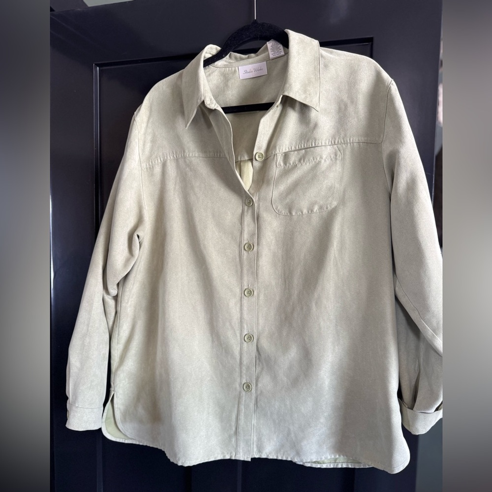 Studio Works Suede-like Top - Picture 1 of 4